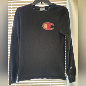 Champion X-Small Black Crewneck